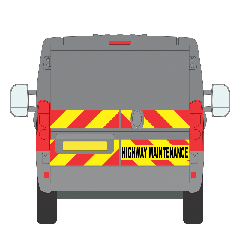 Peugeot Boxer 2006 on Low Roof Half Height Magnetics (PBOX005)